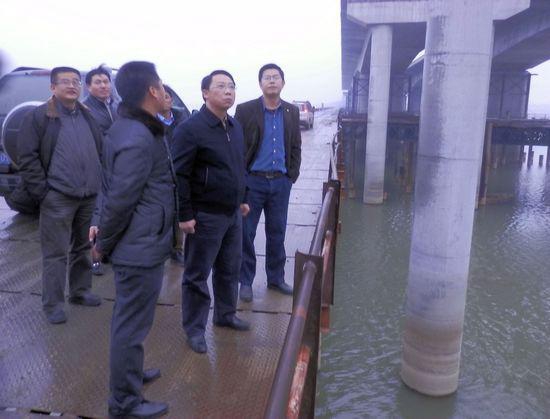 南昌市委常委、副市長劉建洋蒞臨昌南大道東延工程項目現(xiàn)場檢查指導工作